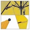 California Umbrella 9' Black Aluminum Market Patio Umbrella, Sunbrella Sunflower Yellow 194061335369 - alternate 2